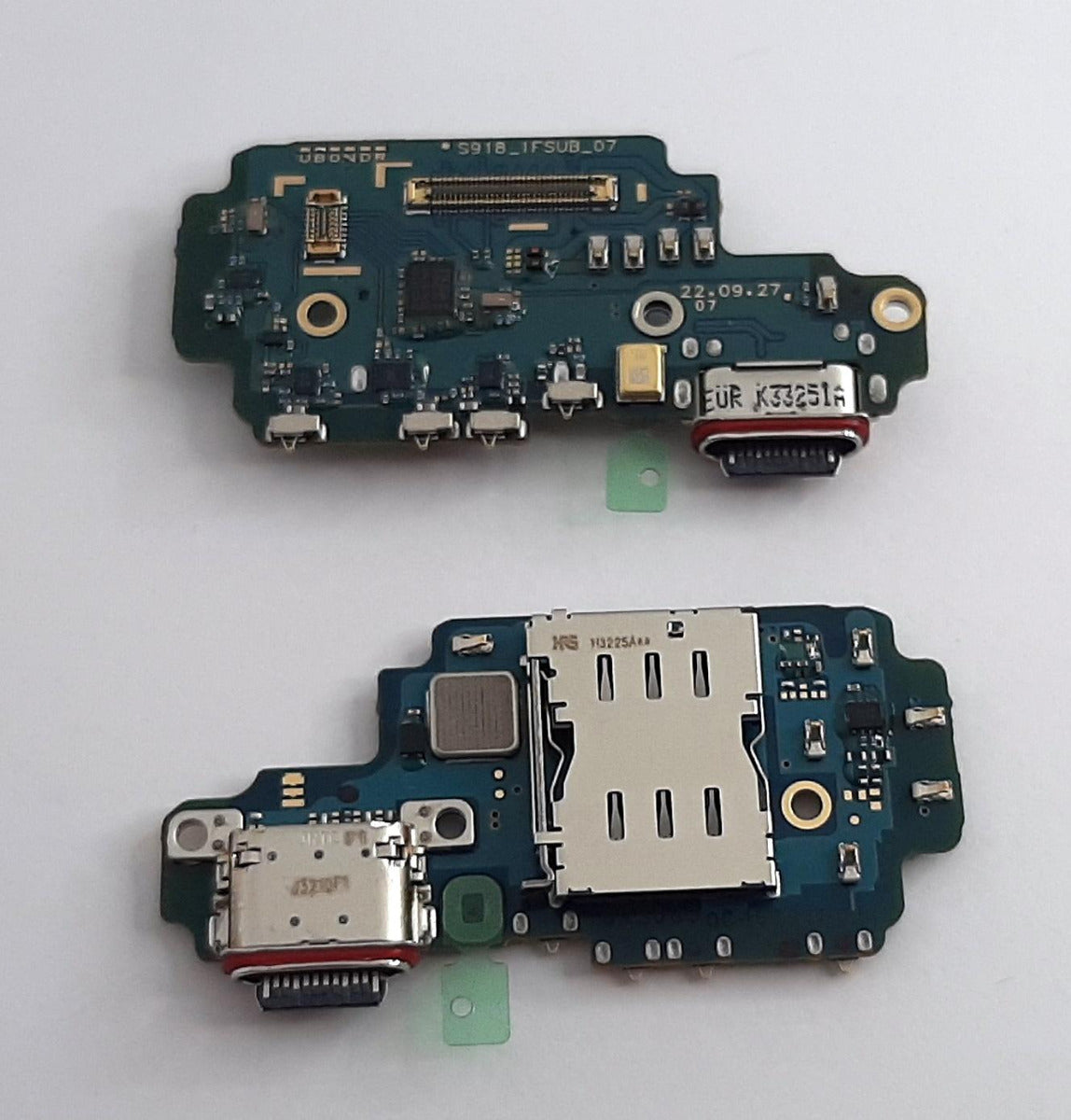 Samsung Galaxy S23 Ultra S918 Charging Port Cable Sim Reader Flex Microphone Usb Original Genuine Replacement