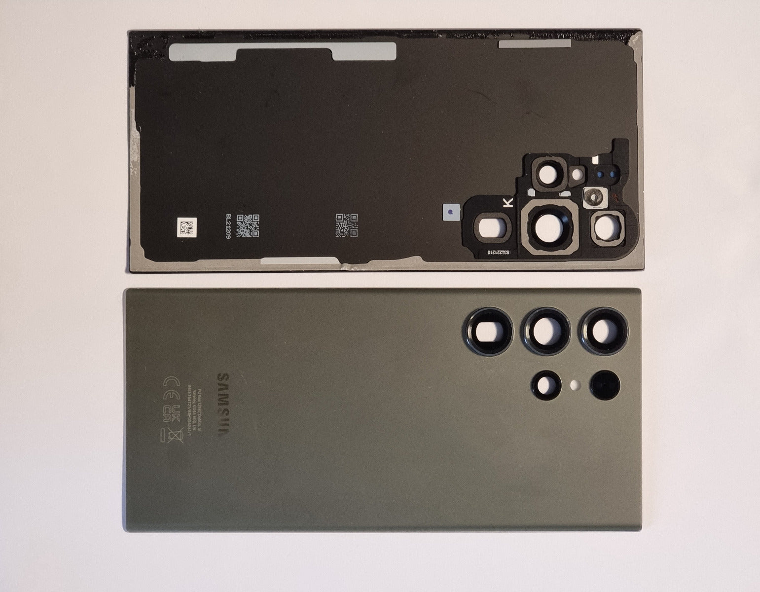 14 DAY Samsung Galaxy S23 Ultra SM-S918 Battery Cover Back Housing Fascia 100% Original Genuine Green LIKE NEW