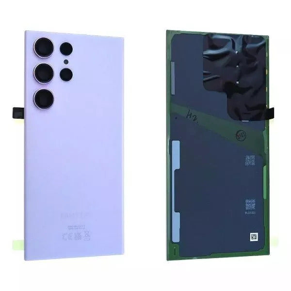 Samsung Galaxy S23 Ultra 5G SM-S918 Battery Cover Back Housing Fascia 100% Original Genuine Lavender Purple New Replacement