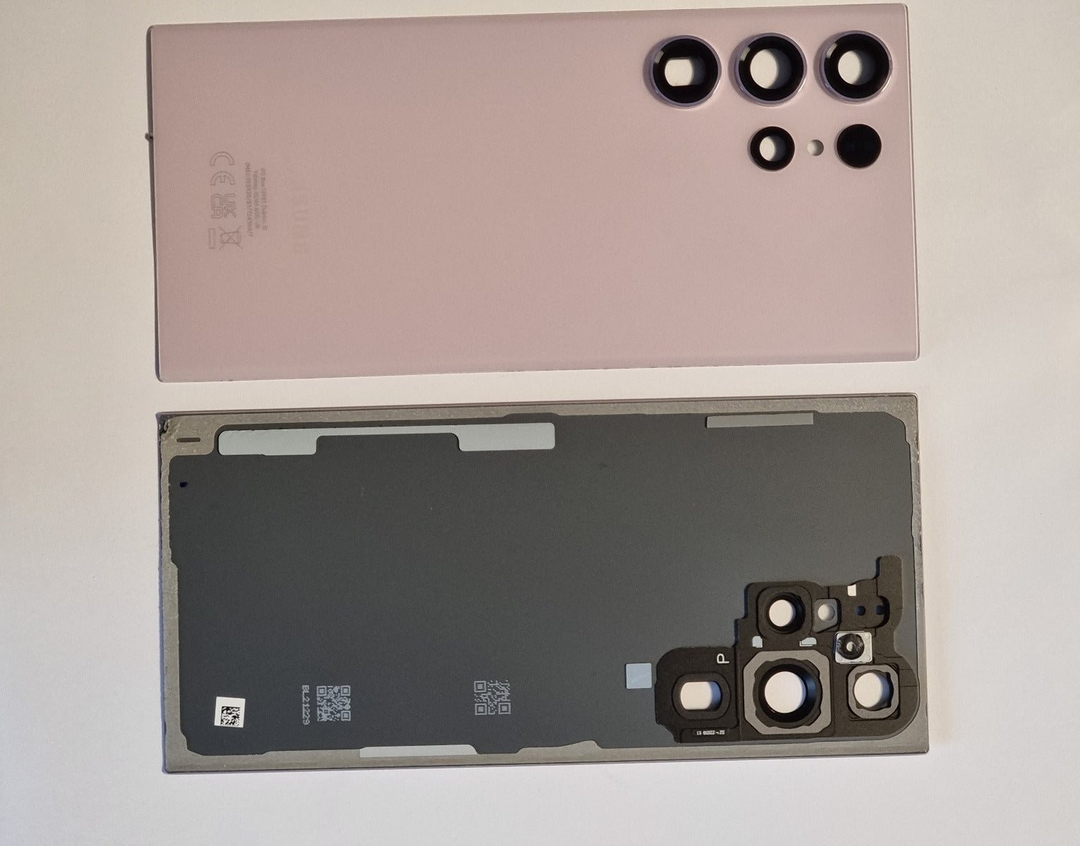 14 DAY Samsung Galaxy S23 Ultra SM-S918 Battery Cover Back Housing Fascia 100% Original Genuine Lavender LIKE NEW