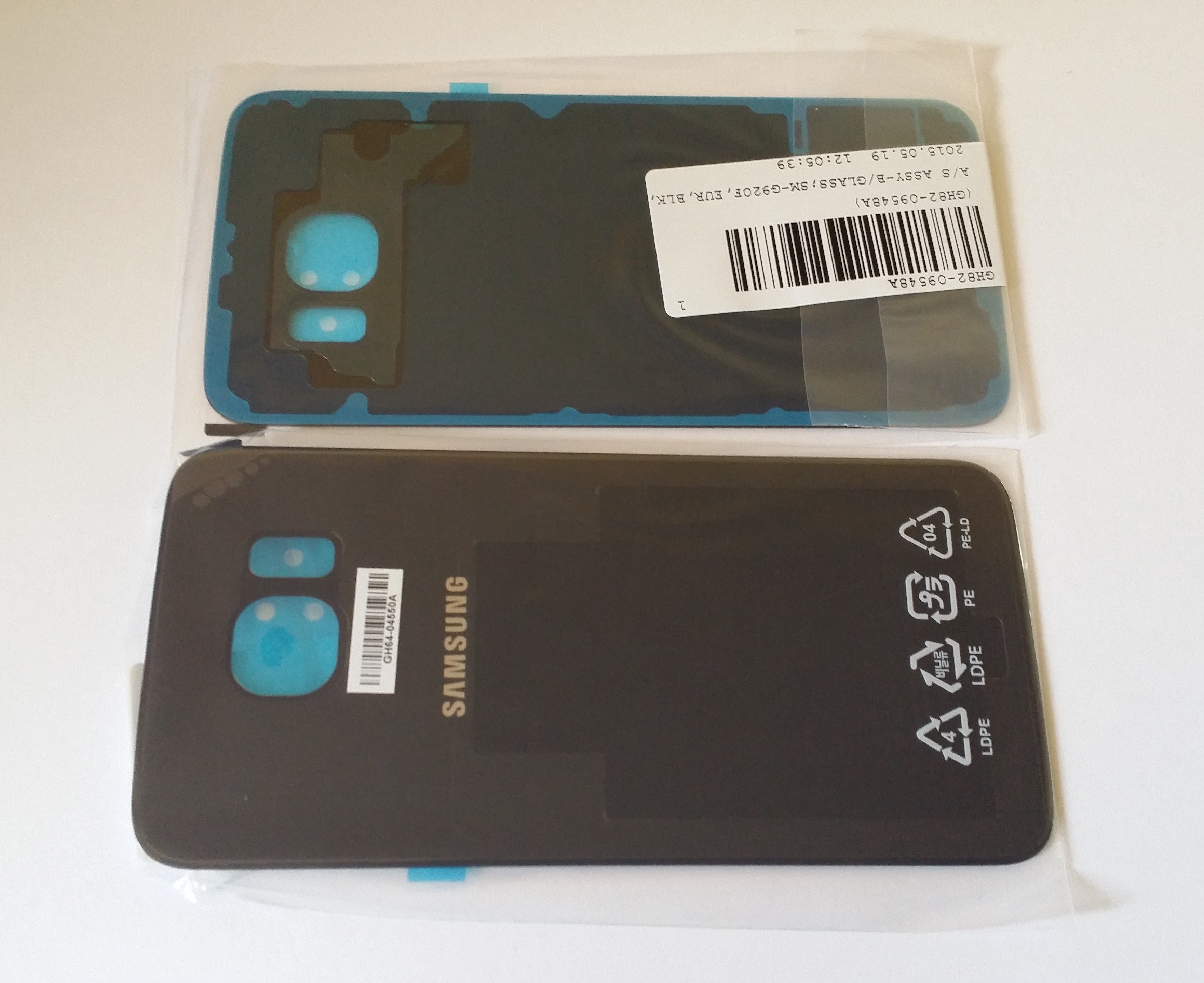 Samsung Galaxy S6 G920F Battery Cover Back Housing Fascia 100% Original Genuine From Samsung UK Black Blue