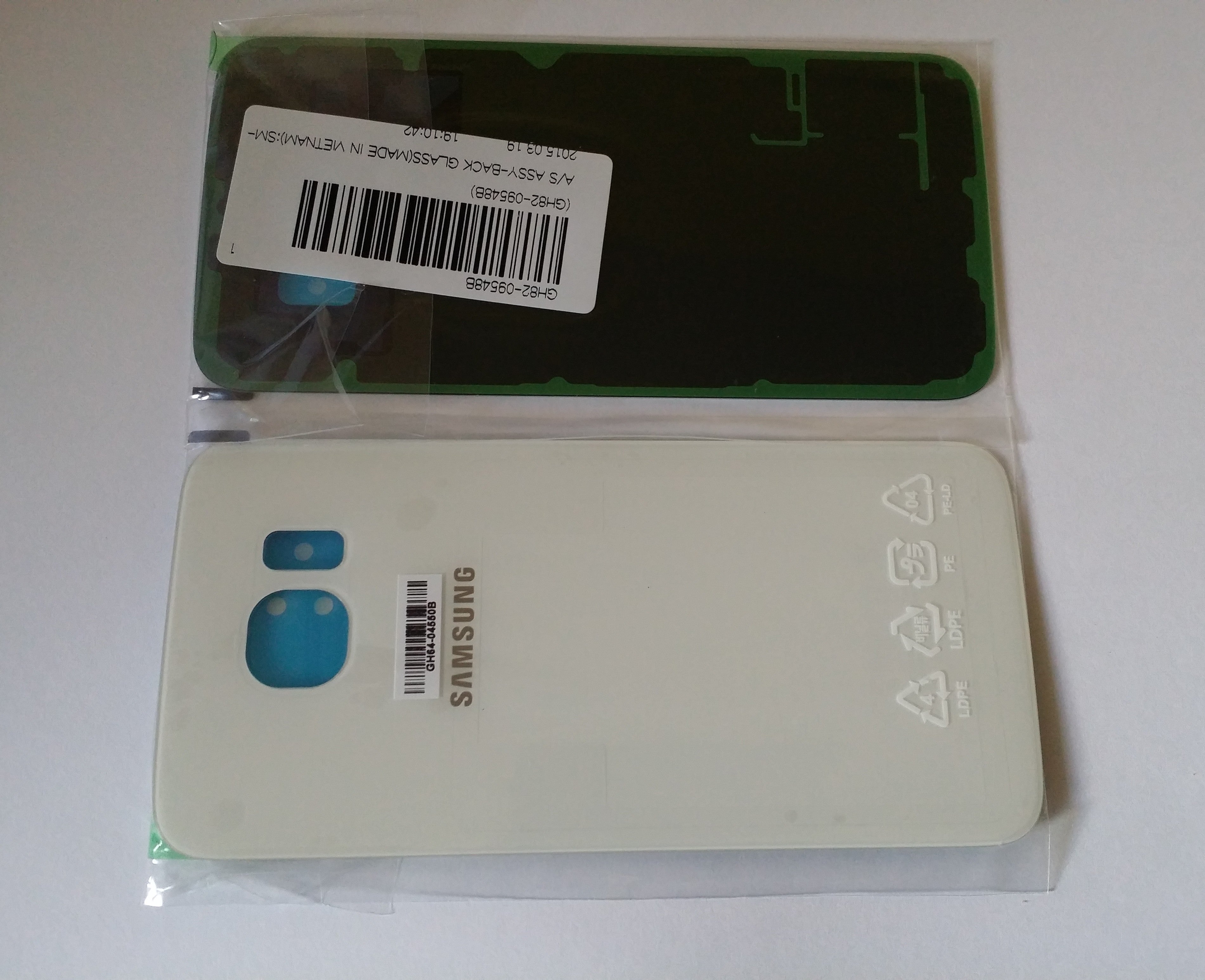 Samsung Galaxy S6 G920F Battery Cover Back Housing Fascia 100% Original Genuine From Samsung UK White