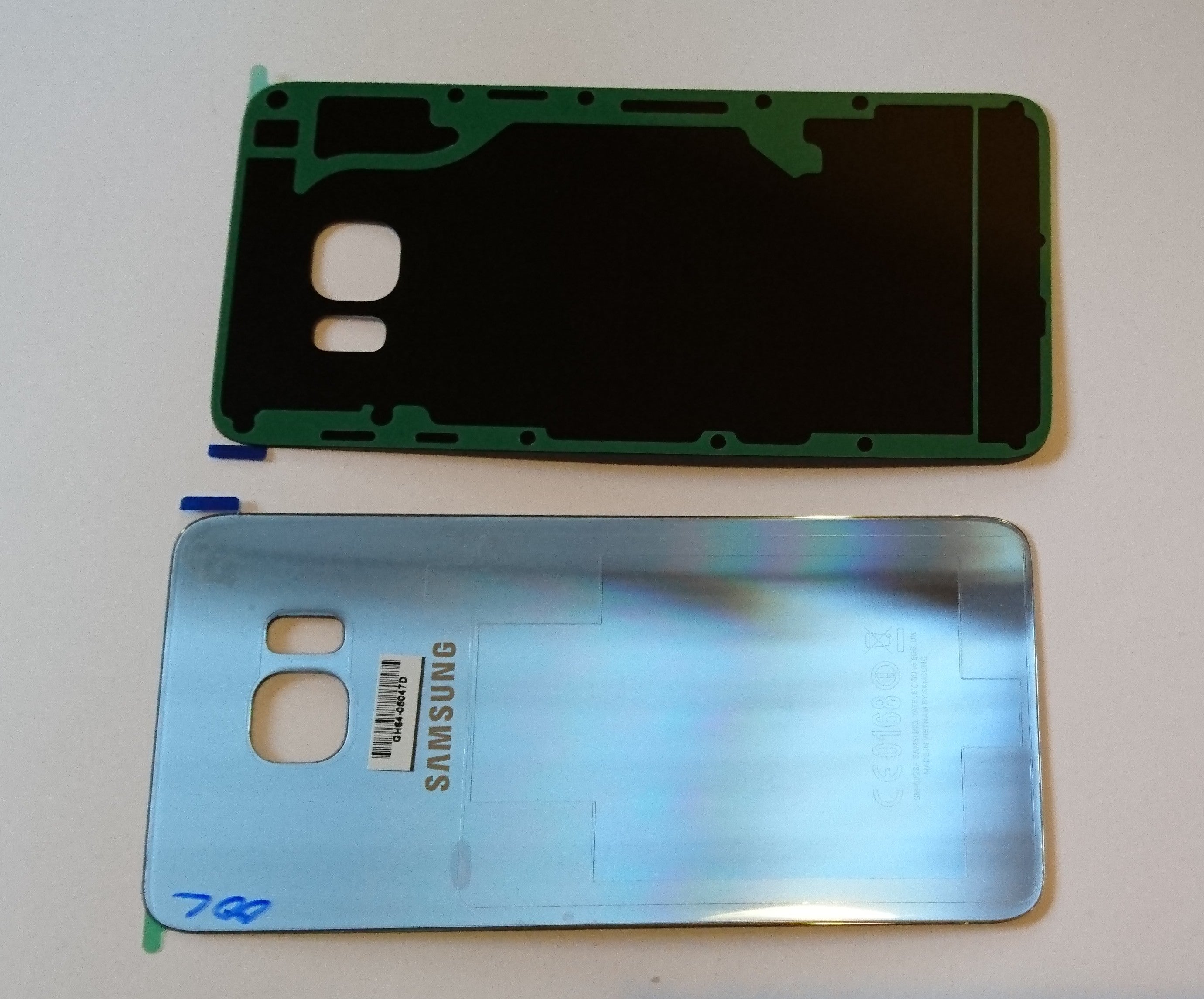 Samsung Galaxy S6 Edge+ G928F Battery Cover Back Housing Fascia 100% Original Genuine From Samsung UK Chrome Silver