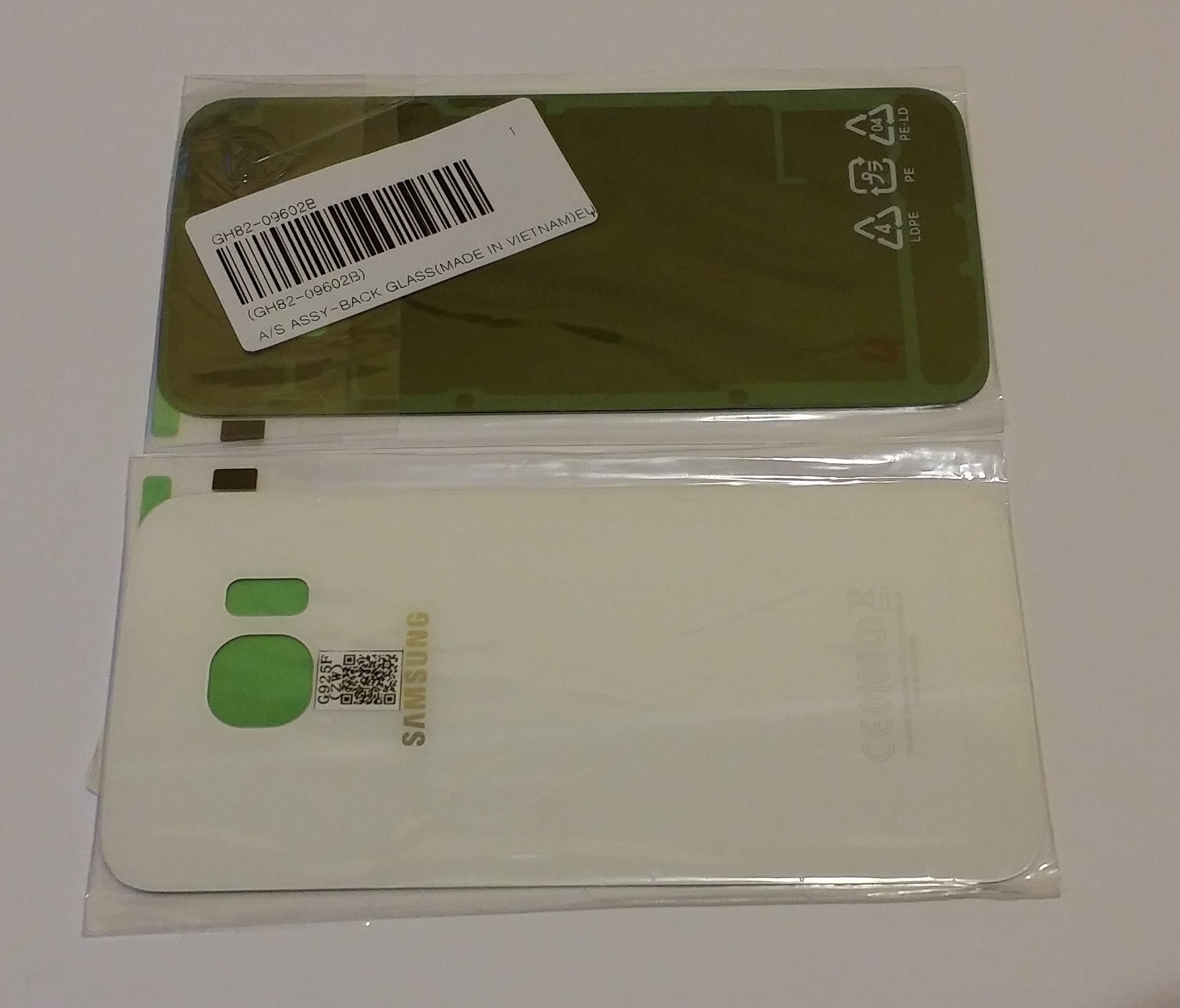 Samsung Galaxy S6 Edge G925F Battery Cover Back Housing Fascia 100% Original Genuine From Samsung UK White