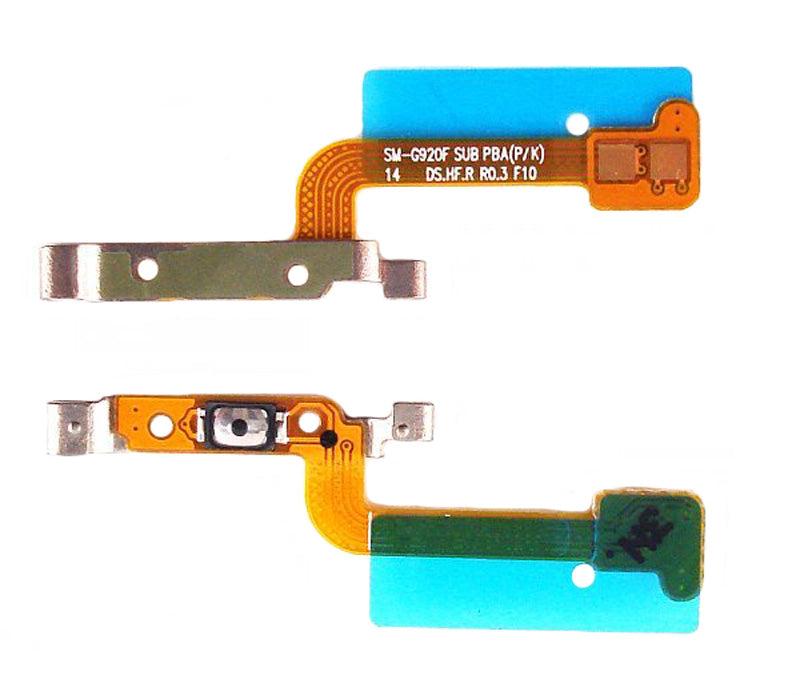 Samsung Galaxy S6 G920F SM-G920F On Off Power Flex Ribbon Cable Original Genuine Replacement