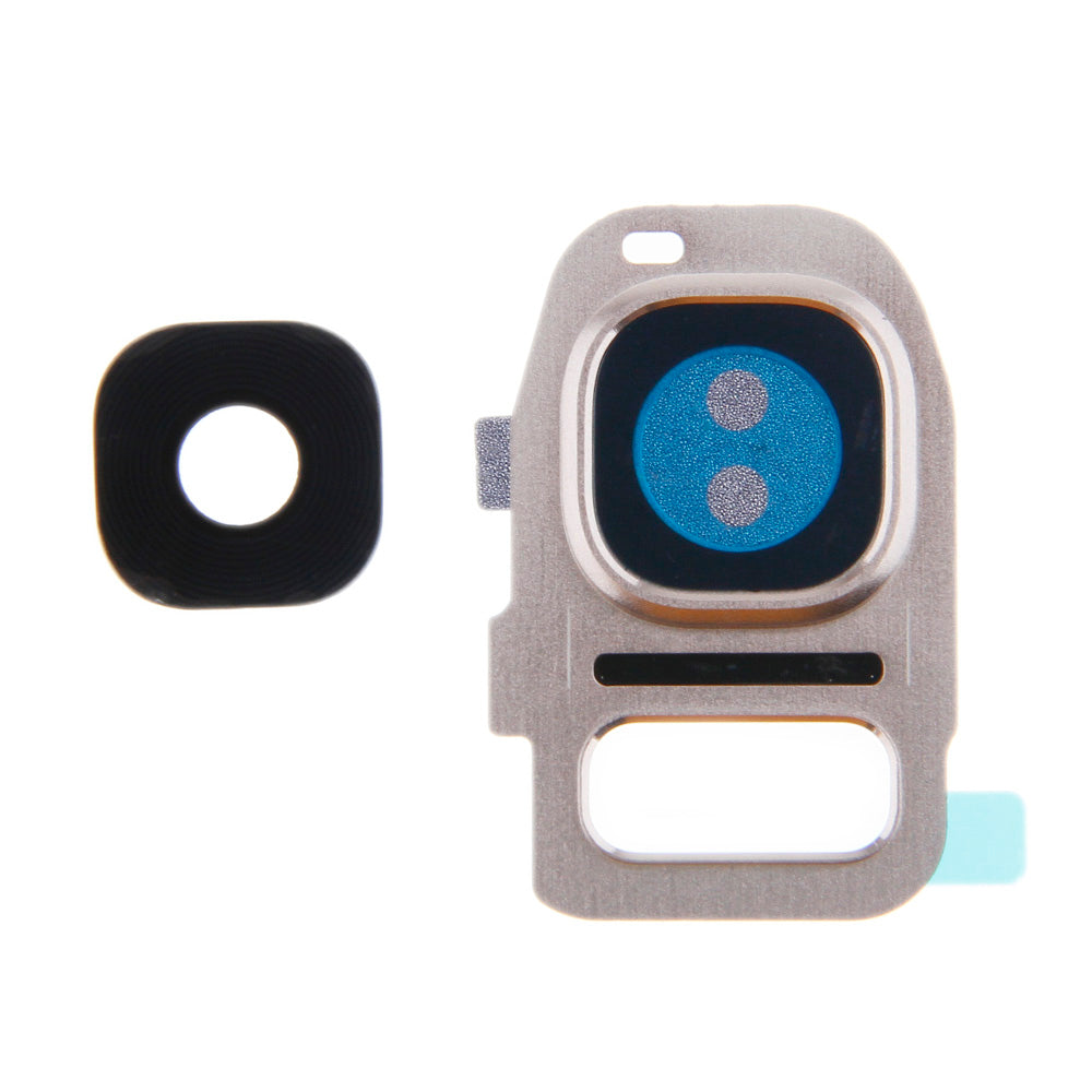 Samsung Galaxy S7 G930F Rear Back Main Camera Lens Cover Silver Original Genuine Replacement