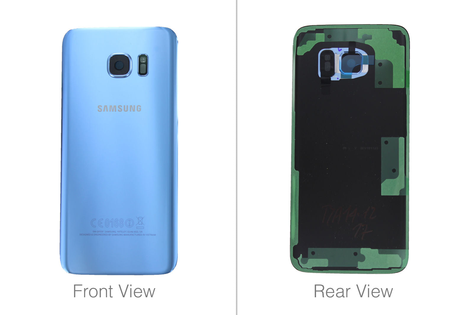 Samsung Galaxy S7 Edge G935F Battery Cover Back Housing Fascia 100% Original Genuine From Samsung UK Coral Blue