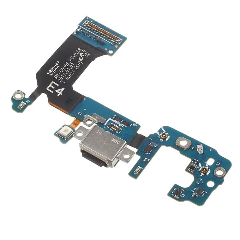 Samsung Galaxy S8 SM-G950F Type C Charging Port Cable Keypad Membrane Flex Microphone Usb Original Genuine