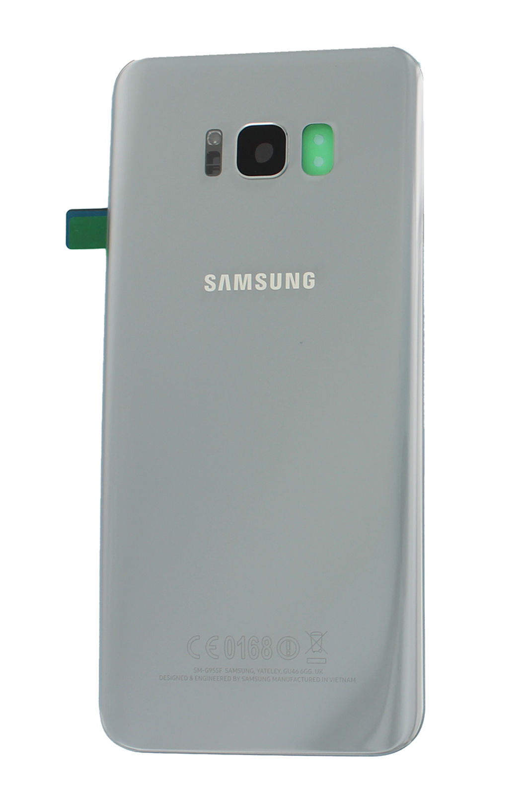 14 DAY Samsung Galaxy S8+ G955F S8 Plus Battery Cover Back Housing Fascia 100% Original Genuine Silver LIKE NEW