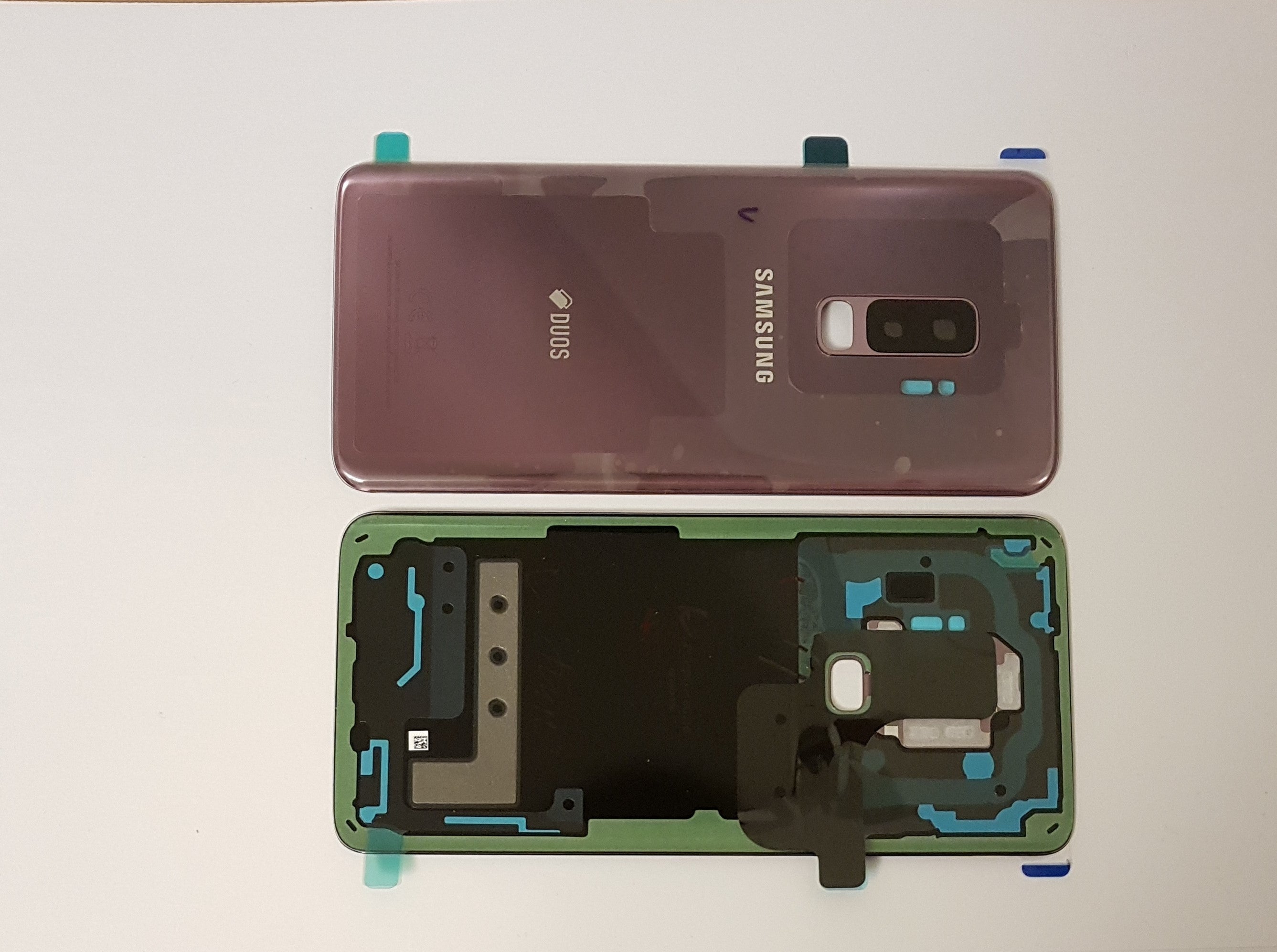 Samsung Galaxy S9+ Duos G965F S9 Plus Battery Cover Back Housing Fascia 100% Original Genuine From Samsung UK Lilac Purple DUOS