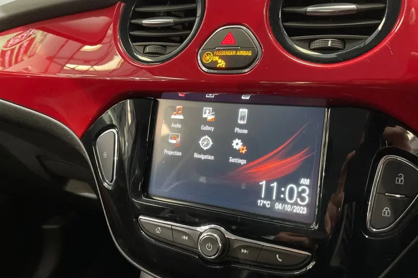 Vauxhall Adam 2017 - 2019 Head Unit Digitizer Touch Screen Nav 7 Inch Replacement