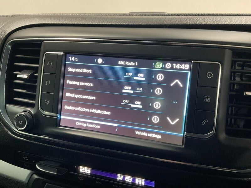 Citroen Dispatch 2016 - 2013 Head Unit Sat Navigation Touch Screen Digitzer Display Media Unit Continental Replacement