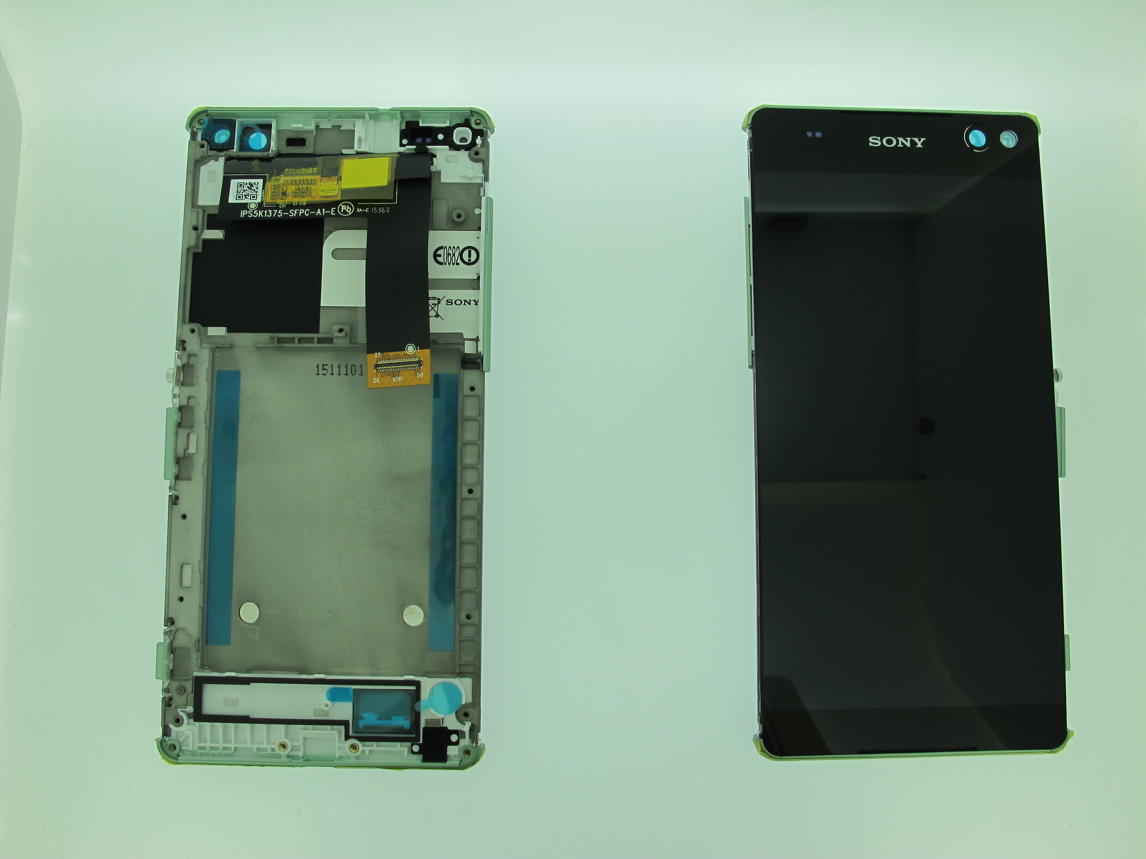 Sony Xperia C5 Ultra Lcd Screen Display Digitizer Touch Original Genuine Complete With Frame From Sony Black Mint