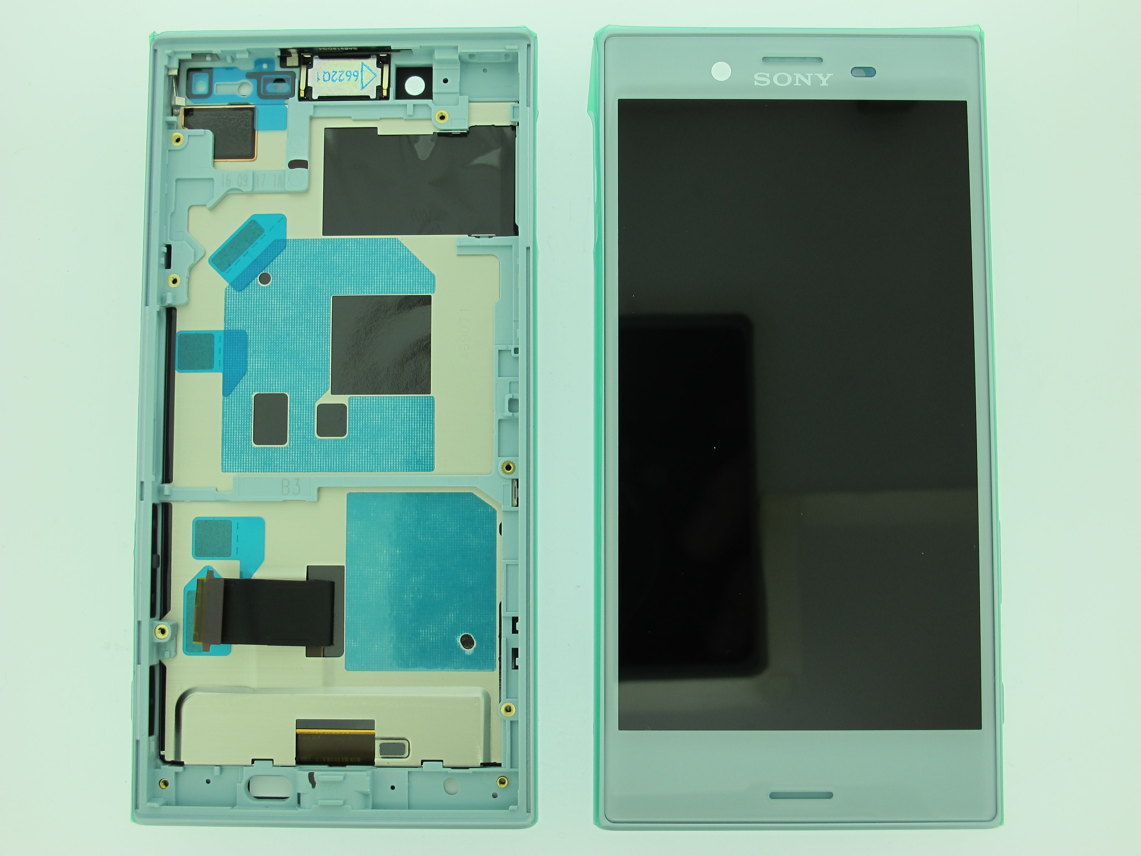 Sony Xperia X Compact Lcd Screen Display Digitizer Touch Original Genuine Blue Complete With Frame From Sony