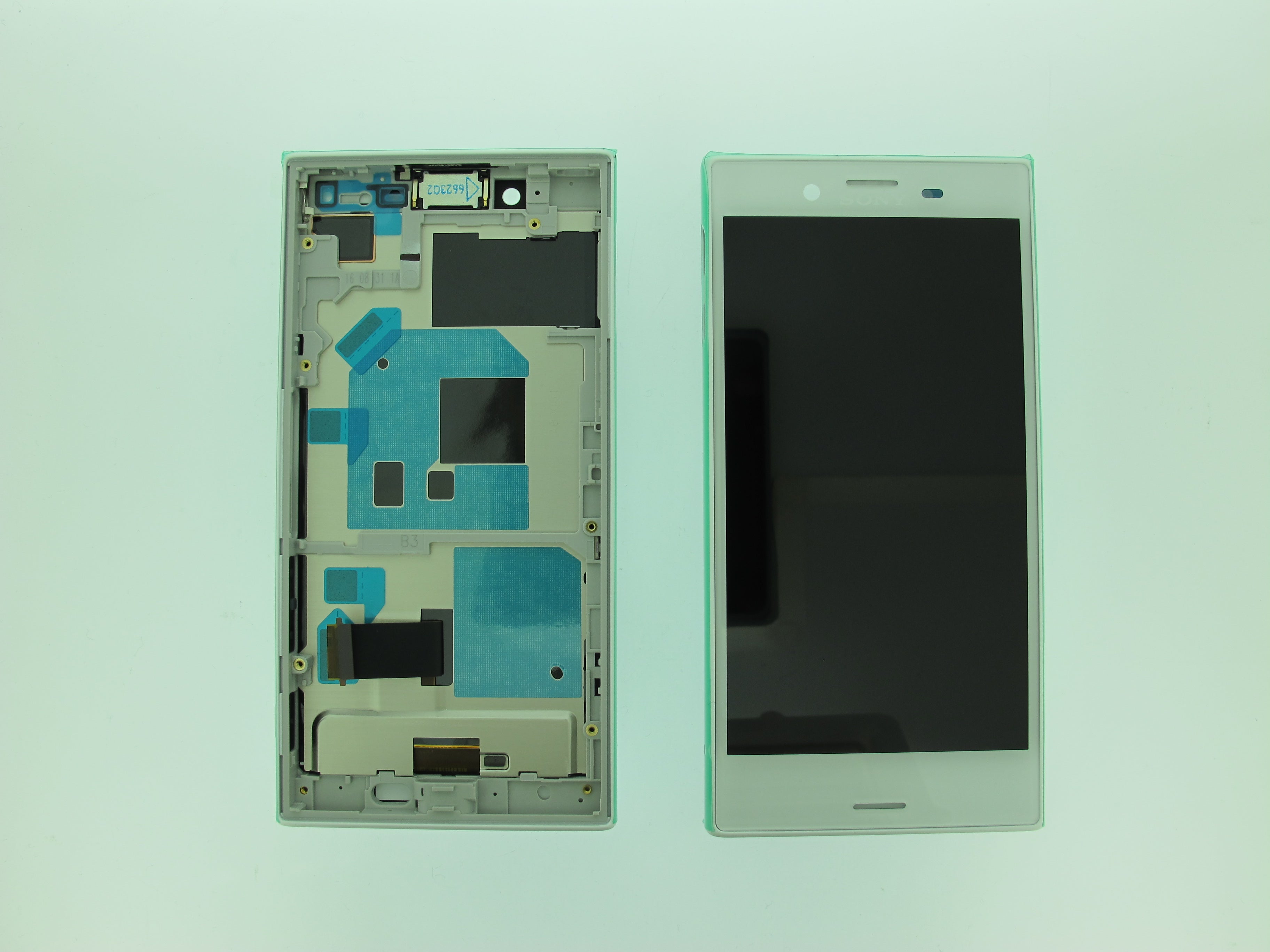 Sony Xperia X Compact Lcd Screen Display Digitizer Touch Original Genuine White Complete With Frame From Sony