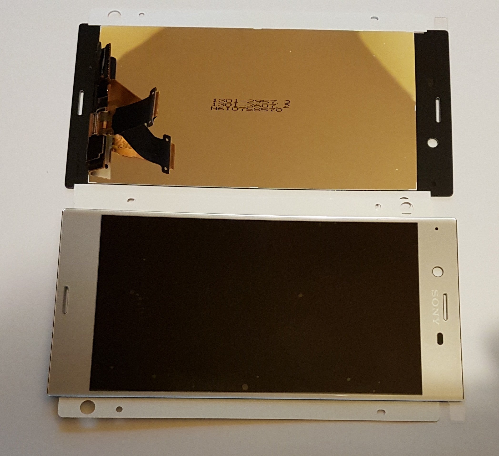 Sony Xperia XZ Lcd Screen Display Digitizer Touch Original Genuine Complete Silver From Sony