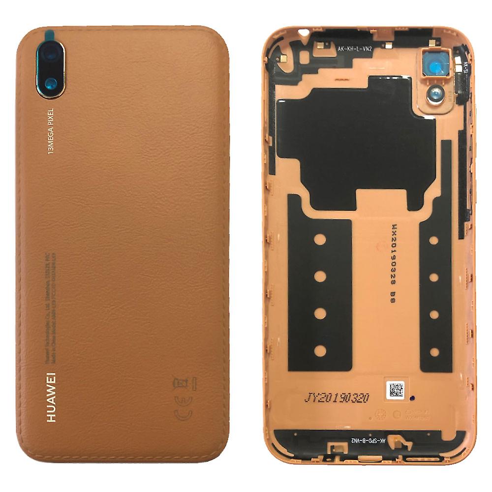 Huawei Y5 2019 Back Rear Battery Cover Chassis Frame Housing Original Genuine Complete Replacement Brown