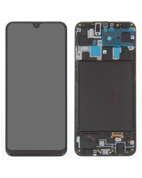 Samsung Galaxy A20 A205 SM-A205F Lcd Touch Screen Display Complete Original Genuine Black Replacement