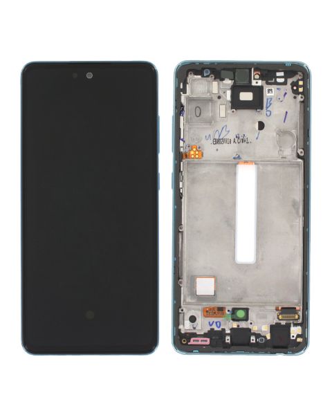 Samsung Galaxy A52 A525 A526 4G 5G Lcd Touch Screen Display Complete Original Genuine Blue Replacement