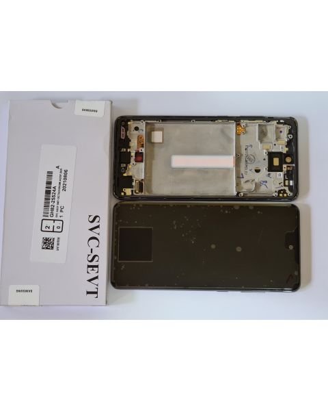 Samsung Galaxy A52 A525 A526 Lcd Touch Screen Display Complete Original Genuine Black Replacement 