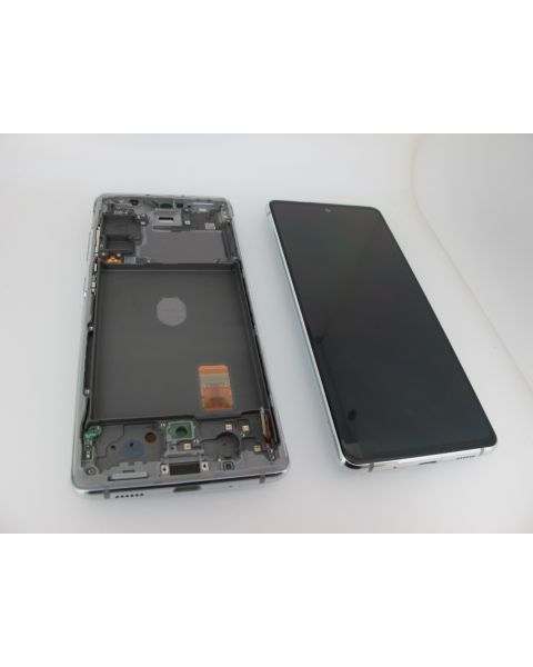 Samsung Galaxy S20 FE G780 4G Lcd Touch Screen Display Complete Original Genuine White With Frame