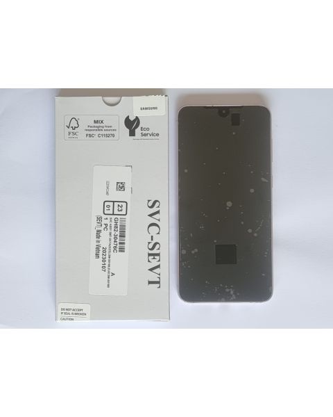 Samsung Galaxy S23+ 5G S916 Lcd Touch Screen Display Complete Original Genuine Lavender Violet With Frame