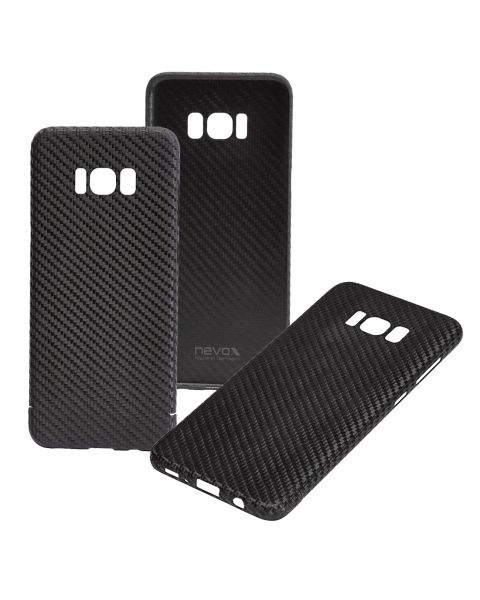 Samsung Galaxy Note 8 N950F Real Original Carbon Fibre Strong Luxury Case Cover Nevox