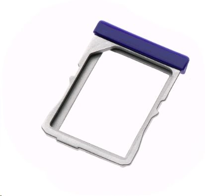 HTC Windows 8X Sim Card Reader Tray Holder Original Genuine Replacement Blue