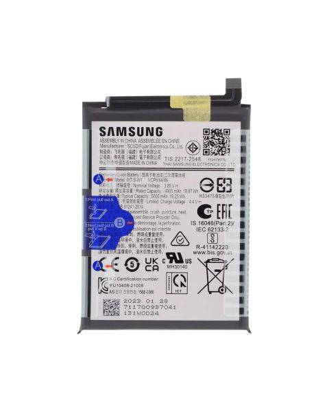 Samsung Galaxy A14 5G A146P WT-S-W1 Battery 5000 mAh 100% Original Genuine Replacement Bought From Samsung UK Service