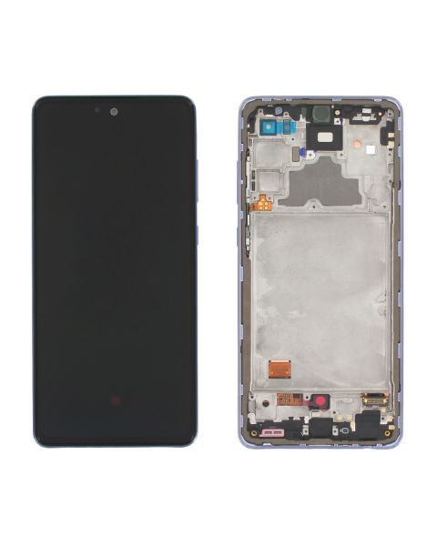Samsung Galaxy A72 A725 Lcd Touch Screen Display Complete Original Genuine Violet Replacement 