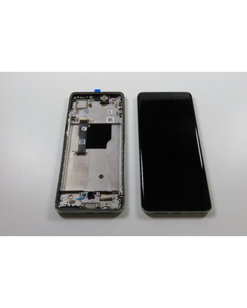 Motorola Edge 40 Neo XT2307 Lcd Touch Screen Display Complete Original Genuine Black Beauty Replacement